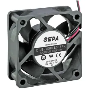 Ventilateur axial - SEPA - PLB60A24SE16A - 24 V/DC - 36.7 m³/h - 60 x ... pas cher