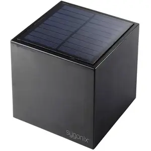 Comparateur de prix : SY-5499356 Projecteur mural solaire 0.9 w blanc chaud noir - Sygonix