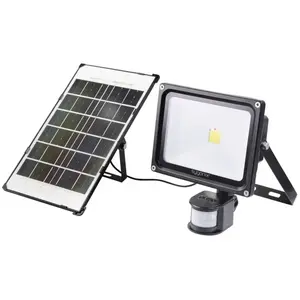 Comparateur de prix : Spot solaire Sygonix SY-5461110 avec détecteur de mouvements 30 W - Bl...