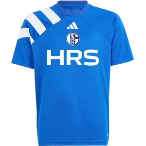 adidas FC Schalke 04 Prematch shirt 2024/2025 bleu 140 pas cher