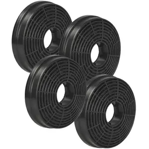 Comparateur de prix : VHBW vhbw 4x Filtres à charbon actif compatible avec Candy CCE1161X 36...