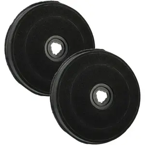 Comparateur de prix : vhbw 2x Filtre à charbon actif compatible avec Ariston SL26M - ECO E233, SL26MIX - ECO E233 hotte de cuisine
