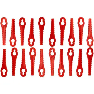 Comparateur de prix : Vhbw vhbw 20x Lames remplacement pour Güde 58586 pour taille gazon - L...