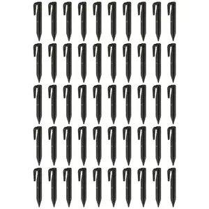 Comparateur de prix : Vhbw vhbw 50x piquets de fixation pour câble périphérique compatible a...
