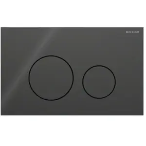 Geberit Sigma40 Plaque de déclenchement Round, 115628SJ1, Round pas cher