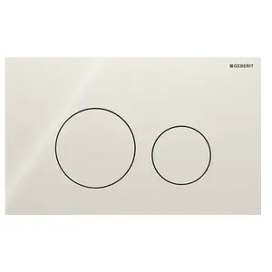 Geberit Sigma40 Plaque de déclenchement Round, 115628JL1, Round pas cher