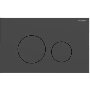 Geberit Sigma40 Plaque de déclenchement Round, 115628141, Round pas cher