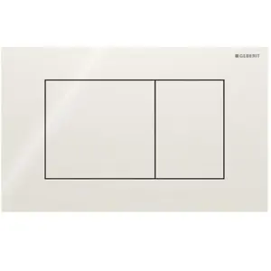 Geberit Sigma40 Plaque de déclenchement Square, 115629JL1, Square pas cher