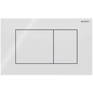 Comparateur de prix : Geberit Sigma40 Plaque de déclenchement Square, 115629SI1, Square
