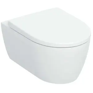 Comparateur de prix : Geberit - iCon Set wc suspendu rinçage profond, design céramique