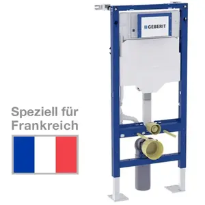Comparateur de prix : Bâti-support Geberit Duofix pour WC suspendu, 112 cm, avec réservoir à...