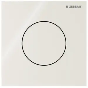 Geberit Type 40 Plaque de déclenchement Round, 116014JL1, Round pas cher