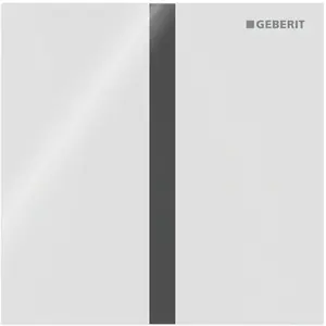 Geberit Type 40 Plaque de commande Square, 116237SI1, Square pas cher