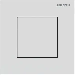Geberit Type 40 Plaque de déclenchement Square, 116217JT1, Square pas cher