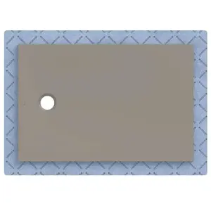 Geberit CleanFloor30 Receveur de douche rectangulaire/carré, 551006291, pas cher