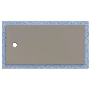 Geberit Cleanfloor30 Surface De Douche, Intégrée, Avec Voile pas cher