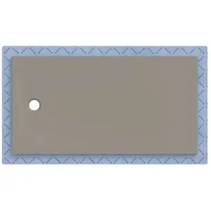 Geberit CleanFloor30 Receveur de douche rectangulaire/carré, 551019291, pas cher