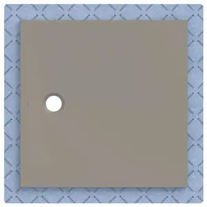 Geberit CleanFloor30 surface de douche, intégrée, avec voile d'étanchéité, 100x100cm, 551.020.29.1 pas cher