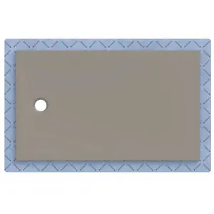 Geberit CleanFloor30 surface de douche, intégrée, avec voile d'étanchéité, 150x90cm, 551.016.29.1 pas cher
