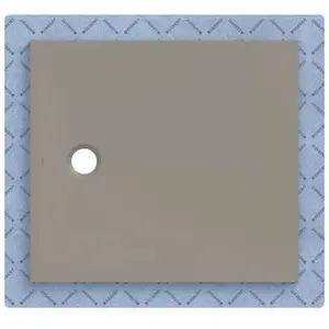 Geberit CleanFloor30 surface de douche, intégrée, avec voile d'étanchéité, 100x90cm, 551.012.29.1 pas cher