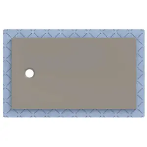 Geberit CleanFloor30 surface de douche, intégrée, avec voile d'étanchéité, 140x80cm, 551.007.29.1 pas cher