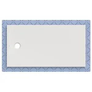 Geberit CleanFloor30 Receveur de douche rectangulaire/carré, 551008001, pas cher