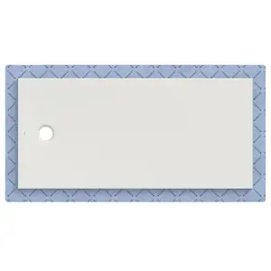 Geberit CleanFloor30 Receveur de douche rectangulaire/carré, 551010001,