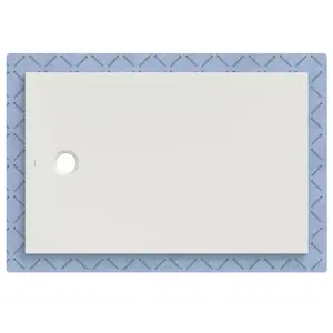 Geberit CleanFloor30 surface de douche, intégrée, avec voile d'étanchéité, 140x90cm, 551.015.00.1
