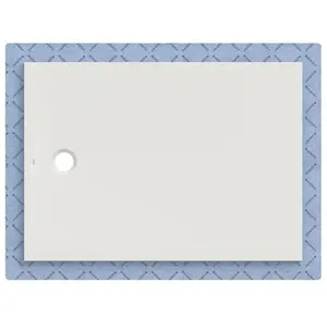 Geberit CleanFloor30 surface de douche, intégrée, avec voile d'étanchéité, 140x100cm, 551.023.00.1 pas cher