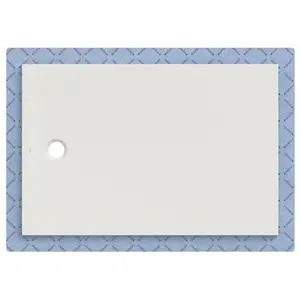 Geberit CleanFloor30 surface de douche, intégrée, avec voile d'étanchéité, 150x100cm, 551.024.00.1 pas cher