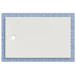 Geberit CleanFloor30 surface de douche, intégrée, avec voile d'étanchéité, 160x100cm, 551.025.00.1