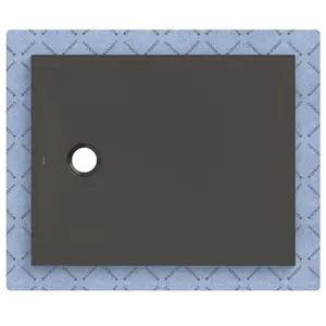 Geberit CleanFloor30 surface de douche, intégrée, avec voile d'étanchéité, 100x80cm, 551.004.DM.1 pas cher