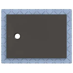 Geberit CleanFloor30 surface de douche, intégrée, avec voile d'étanchéité, 110x80cm, 551.005.DM.1 pas cher