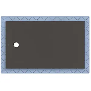 Geberit CleanFloor30 surface de douche, intégrée, avec voile d'étanchéité, 150x90cm, 551.016.DM.1 pas cher