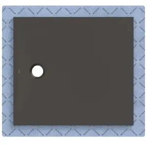 Geberit CleanFloor30 Receveur de douche rectangulaire/carré, 551012DM1,