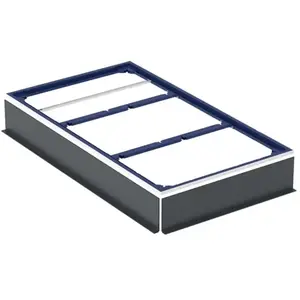 Geberit Duofix Cadre d'installation de receveur de douche, 551517001,