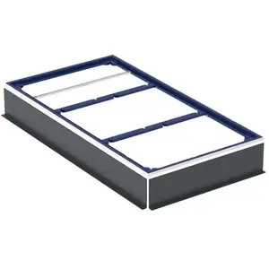 Geberit Duofix Cadre d'installation de receveur de douche, 551518001,