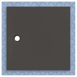 Geberit CleanFloor30 surface de douche, intégrée, avec voile d'étanchéité, 120x120cm, 551.026.DM.1 pas cher
