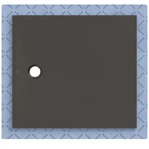 Geberit CleanFloor30 Receveur de douche rectangulaire/carré, 551021DM1,