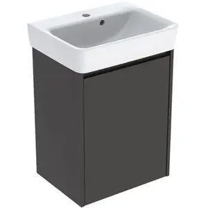 Geberit Renova Plan Meuble avec lave-mains, 1 porte, 504035JK1, pas cher