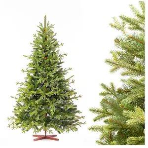 FAIRYTREES Sapin de Noël Artificiel 180 cm Sapin de BAVIÈRE Premium Ar... pas cher