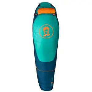 Trollkids - Kid's Femund 3in1 - Sac de couchage enfant taille 150-190x65x40 cm - User: 100-160 cm, turquoise pas cher