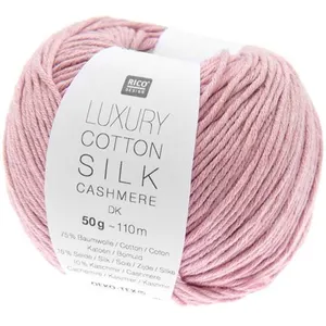 Fil exceptionnel Luxury Cotton Silk Cashmere dk - 03 Rose Orchidée - 0...