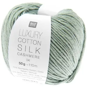 Fil exceptionnel Luxury Cotton Silk Cashmere dk - 04 Vert Aqua - 04 Ve...