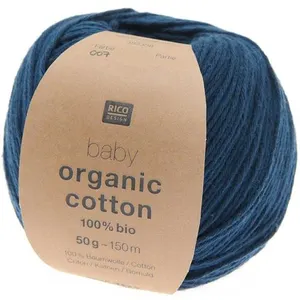 Pelote de coton Baby organic cotton - 100% BIO -(...) - 07 Bleu Marine