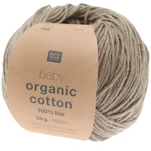 Rico Design Pelote de Coton Baby Organic Cotton - 100% Bio
