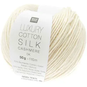 Fil exceptionnel Luxury Cotton Silk Cashmere dk -(...) - 01 Creme ecru