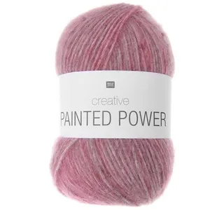 Laine Rico Design Creative - RICO DESIGN - Painted Power - Blanc et Be... pas cher