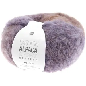 Fil de laine à tricoter Fashion Alpaca Superfine Heavens - 06 Rose Ber...