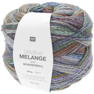 Pelote de laine Creative Melange Aran Wonderball - 200 GR - 23 Multico...